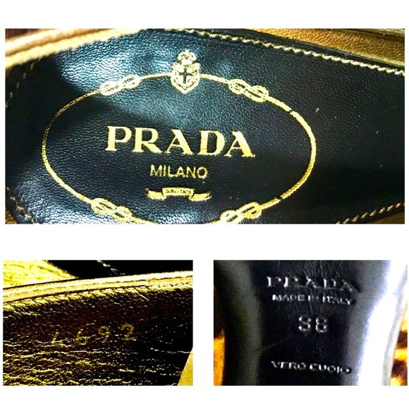 Prada Leopard Print Heels - Picture 7 of 14